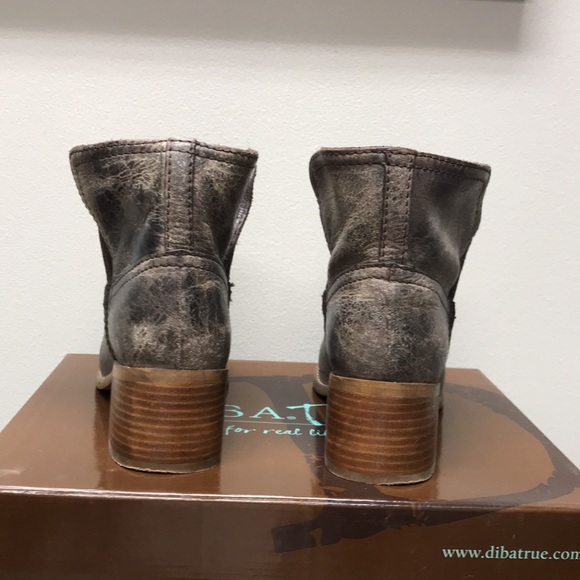 Diba Walnut Grove Charcoal Ankle Boot - Picture 4 of 10